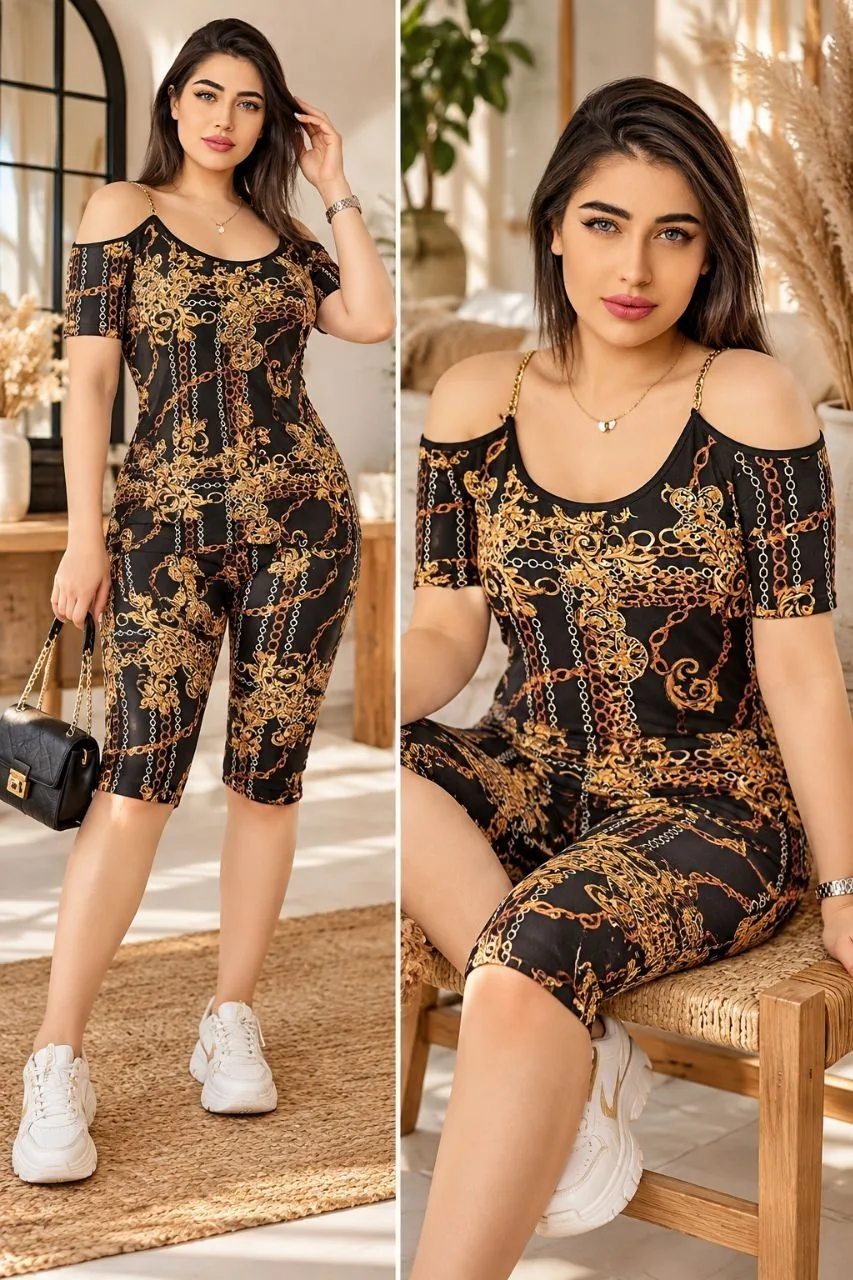 ست تاپ شلوارک منیژه